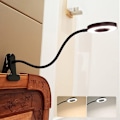 Miniatyrbillede 1 af 7: 6W LED USB-læselampe med klips til bærbar computer, bog, klaver, seng