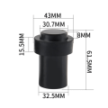 Miniatyrbillede 3 af 5: Dørstopper (sort, 4 stk.), kraftig dørstopper i rustfrit stål