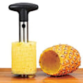 Miniatyrbillede 2 af 5: Ananas Skærer, 1 Stykke Rustfrit Stål 3 i 1 Ananas Skærer
