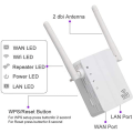 Miniatyrbillede 5 af 5: WiFi-repeater 300Mb, WiFi-forstærker trådløs extender-forstærker