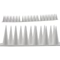Miniatyrbillede 3 af 5: Fuglespik, 12 stk. Anti-duespike 4 meter 3 rækker plastik An