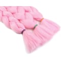 Miniatyrbild 2 av 5: 3 st (rosa) fläthår extensions 60 cm hårförlängning fläta B