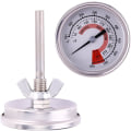 Miniatyrbilde 1 av 5: 1 stk. ovnstermometer i rustfritt stål, matlagingstermometer for kjøkken