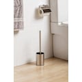 Miniatyrbillede 2 af 4: Satin Toiletbørste, Fremstillet af Rustfrit Stål, Sort Børste, Metall