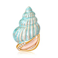 Miniatyrbillede 1 af 5: Conch-knapper broche, skjortepin-knapper, sikkerhedsnål, forhindrer utilsigtet eksponering