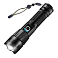 Miniatyrbillede 1 af 5: Ultra kraftig LED-lommelygte, USB-genopladelig, 5 lommelygttilstande, A