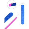 Miniatyrbillede 2 af 5: 120 stk. neglefil 180/100 - Emery Board engangsbrug tynd mat Dou