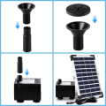 Miniatyrbilde 2 av 5: 5W utendørs solcelledrevet fontene, solcelledrevet dam pumpe, solcelledrevet vannpumpe for
