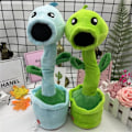 Pikkukuva 4 / 5: Plants vs Zombies -lelut Pehmoherneet Wombo Auringonkukka Nukke Keinu