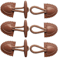 Miniatyrbillede 1 af 5: Jakke Udskiftning,（3 Par）Horn Knapper Sy Knapper, DIY Håndværk C
