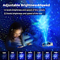 Miniatyrbilde 4 av 5: Astronaut Galaxy Star Projector Stjernehimmel Nattlys, Astronaut Li