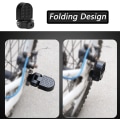 Miniatyrbild 4 av 5: 1 par Mini cykel bakre pedaler hopfällbar bakre säte fotstöd P