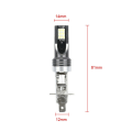 Miniatyrbilde 4 av 5: 2PCS H1 LED Hovedlyspærer Konverteringssett Høy Lav Stråle 100