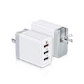 Miniatyrbillede 3 af 3: USB multi-port oplader QC3.0 hurtigopladningshoved 2.4A du