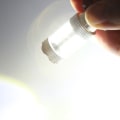 Miniatyrbilde 4 av 5: 2 stk motorsykkel LED-frontlykt H6 80W 16LED tåkelys PX15D
