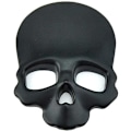 Miniatyrbillede 3 af 5: 2 stk. (sort) Cool personlighed 3D metal kranie skelet død C