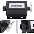Miniatyrbilde 3 av 5: Mekanisk manuell, D67-F 5 sifre Mini manuell trekk-telleverk nullstillbar 0-99999 Arithmometer