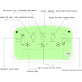 Miniatyrbillede 3 af 5: (Grøn) LCD Digital Vækkeur, Smart Digital Vækkeur med T