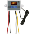 Miniatyrbilde 1 av 3: Termostat og temperaturprogrammering Liten digital termostat, S