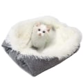 Miniatyrbillede 5 af 5: Katteseng Dobbelt Formål Hundeseng Hunde Tæppe Katte Kurv Katte Rede