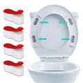 4-pack Bidet Toalettstolsskydd Badrum- 4.5cm x 2cm Super