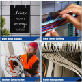 Miniatyrbillede 5 af 5: 1000 stk. kabelstrips 6 tommer, industrielle nylonstrips holdbare