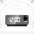 Miniatyrbillede 3 af 5: 1 stk. farve lys projektion loft alarm ur - stikmodel