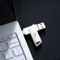 Miniatyrbillede 2 af 3: USB Flash Drive 64GB USB C Dobbelt Stik, Type C 3.1 og USB 3.