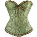 Miniatyrbillede 3 af 5: Dame Lace-Up Knogle Korsetter Korsetter Lingeri Shapewear Toppe
