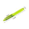 Miniatyrbilde 4 av 5: Gul 2 stk Universal Skreller med Pendelblad, Takket Blad