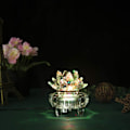 Miniatyrbild 5 av 5: Kristall LED-ljusbas för 3D-kristalldisplay Lighted Up Pedesta