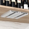 Miniatyrbilde 4 av 5: (Hvit) 2 Stk Hengende Vinglassholder, Hengende Glassholder, Vinglasshylle, Glassholder, Vinglassholder for Hjemmet