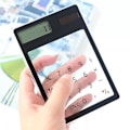 Miniatyrbillede 3 af 4: 2 stk. Transparent Solcelled Beregner Touchscreen Beregner Videnskabelig Beregner