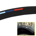 Miniatyrbillede 3 af 7: Gummi Front+Bag Hjul Bumper Scratch Beskytter Strimmel Corne