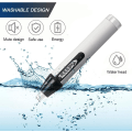 Miniatyrbilde 4 av 5: 4 i 1 USB-oppladbar elektrisk nese- og ørehårtrimmer, smertefri og profesjonell øyenbryns trimmer for menn og kvinner