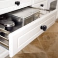 Pikkukuva 4 / 5: 20 kpl (musta) ovennuppia laatikonnuppia 30 mm vintage-kahvat huonekalut