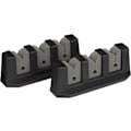 Miniatyrbillede 2 af 5: 3-stang opbevaringsholder, 2 stk. sort, ABS-plast