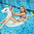Miniatyrbillede 1 af 5: Oppustelig enhjørning pool Flash svømmer (150*85*85cm), svømning tu