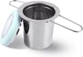 Miniatyrbillede 1 af 5: Te-infuser i rustfrit stål - Te-si - Foldbart håndtag