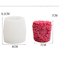 Miniatyrbillede 5 af 5: 1 stk. silikone stearinform til stearinlysfremstilling, 3D stearinlysfremstilling