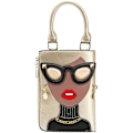 Miniatyrbillede 1 af 5: Nyhed 3D Dame Designer Læder Håndtaske Skuldertaske Crossbody