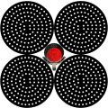 Miniatyrbild 1 av 5: Air Fryer-Foder, Dia 8\" Air Fryer Silikonfoder, Återanvändbara Sil