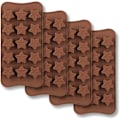 Miniatyrbillede 1 af 5: 15 hulrums stjerneformet chokoladeform, non-sticky fødevarekvalitet silikone