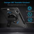 Miniatyrbilde 5 av 5: Svart, Etui for iPad Pro 12.9 2022/2021: Tre-lags støtsikker
