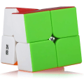Miniatyrbillede 3 af 5: Speed ​​Cube 2x2 2x2x2 klistermærkefri magisk puslespil magisk hastighed ​​Cube