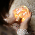 Miniatyrbillede 1 af 5: Kreativ natlampe LED stjernehimmel lampe dekorativ bordlampe