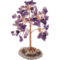 Miniatyrbillede 1 af 5: Lilla krystalpengetræ til chakrahealing Feng Shui-formue Go