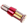 Miniatyrbillede 4 af 4: 10 stk. T10 3014 bil afkodningslampe 57SMD elektrode