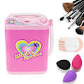 Miniatyrbild 2 av 6: Mini Makeup Brush Cleaner Device Simulation Automatisk Rengöring W