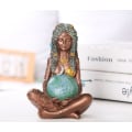 Miniatyrbillede 1 af 5: Moder Jord Statue Kunsthåndværk Ornament Moder Jord A